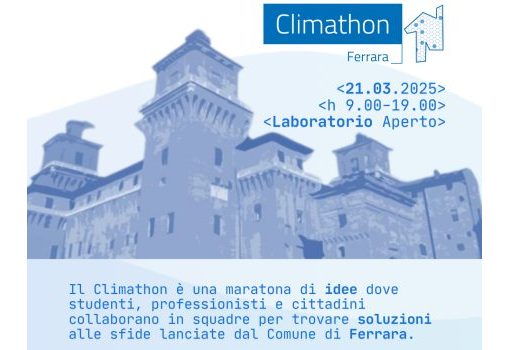 “Climathon” Ferrara – 21 marzo 2025