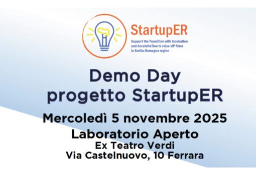 Demo Day StartupER: a Ferrara l’innovazione va in scena
